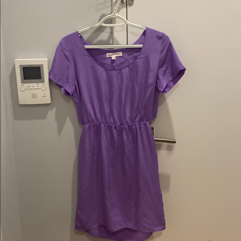 Amanda Uprichard Open Back Mini Dress